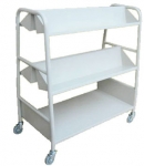 Double Side Book Trolley